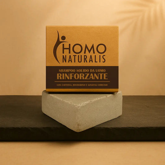 Shampoo Anticaduta per Uomo Solido - Rinforzante Naturale