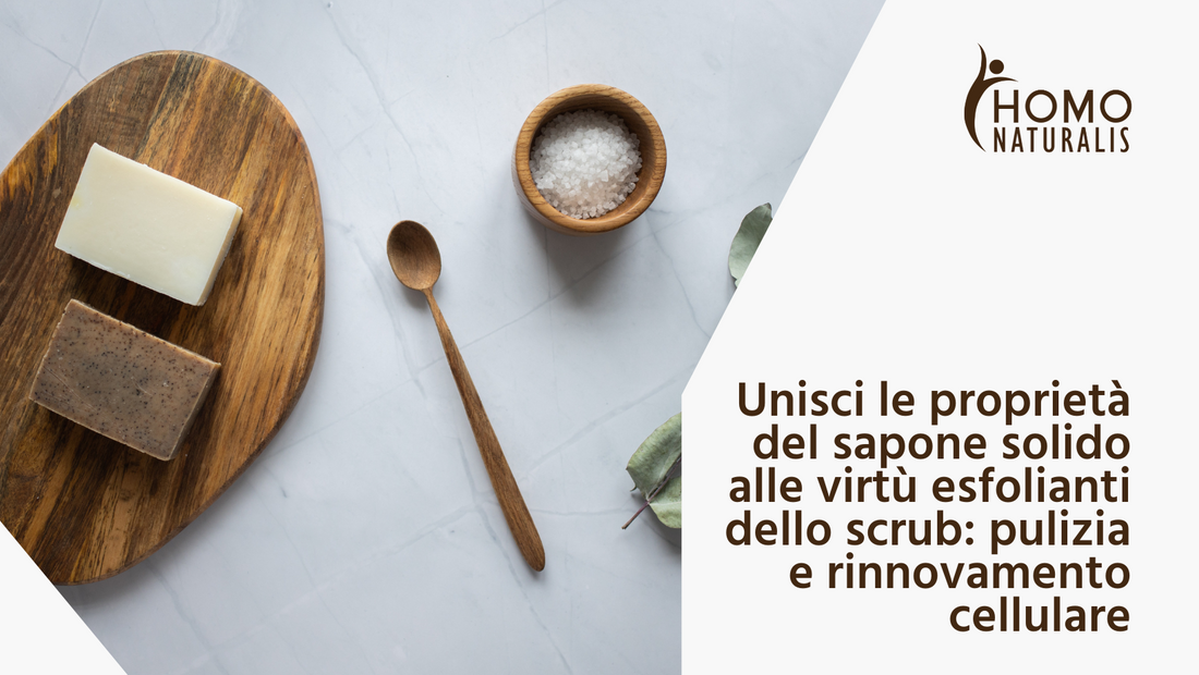 Sapone Solido con Scrub Naturale: per una Pelle Liscia e Rinnovata