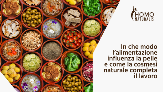 Alimentazione e pelle: cosa mangiare, cosa no e il ruolo della cosmesi