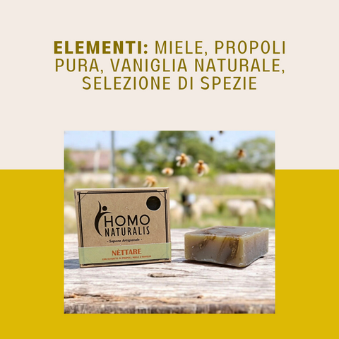Nèttare - Sapone Artigianale da Doccia per Uomo
