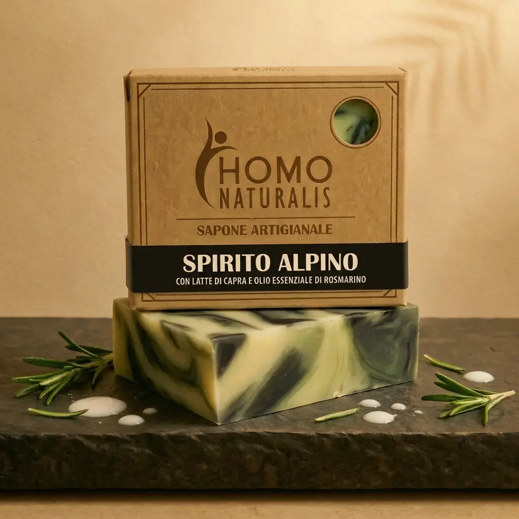 sapone artigianale spirito alpino homo naturalis