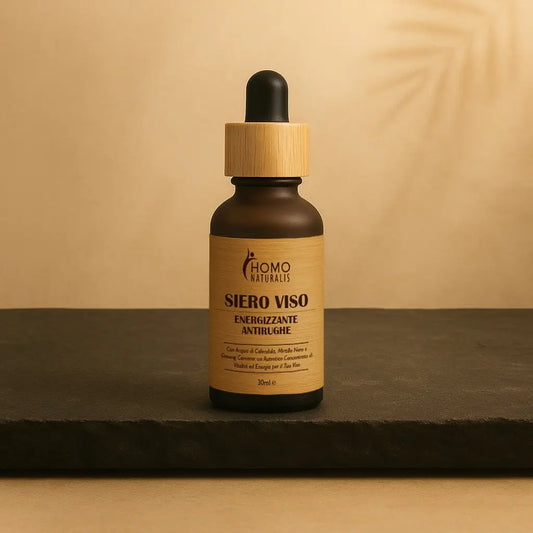 Siero viso uomo energizzante antirughe homo naturalis