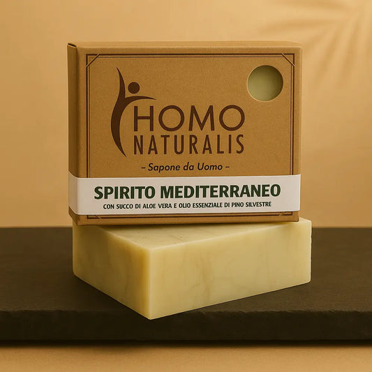 spirito mediterraneo sapone artigianale doccia uomo homo naturalis