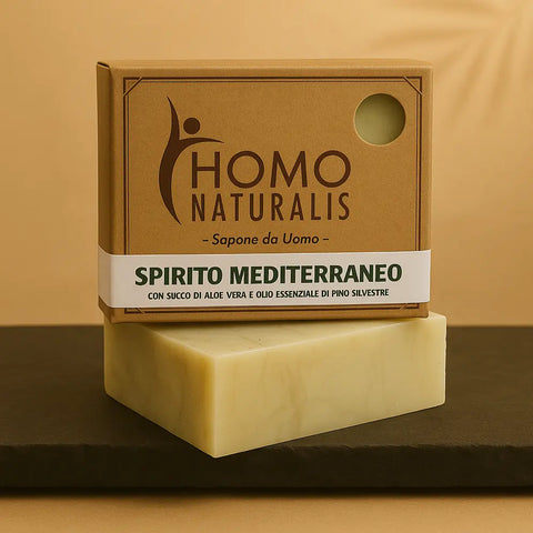 spirito mediterraneo sapone artigianale doccia uomo homo naturalis