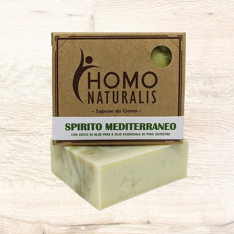 Spirito Mediterraneo - Sapone Artigianale da Doccia per Uomo