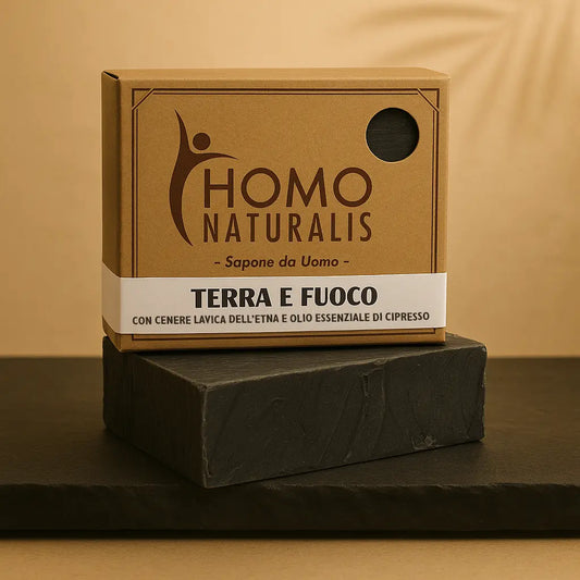 terra e fuoco sapone artigianale uomo homo naturalis