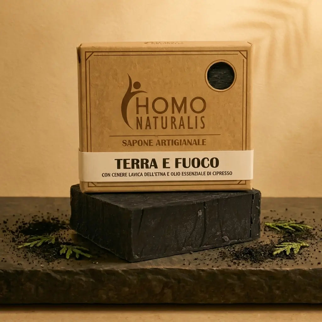 sapone artigianale terra e fuoco homo naturalis