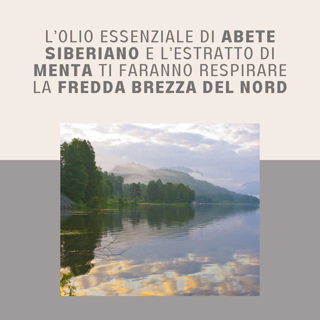Brezza Siberiana - Sapone da doccia per uomo