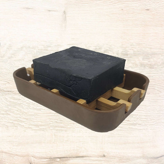 Portasapone in bambù